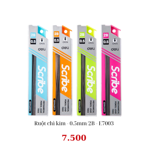 Ruột chì kim - 0.5mm/2B - E7003