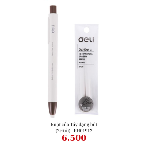 Ruột của Tẩy dạng bút (2c/túi) - EH01912