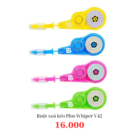 Ruột xoá kéo Plus Whiper V42