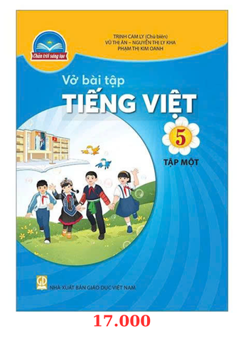 Vở bài tập tiếng việt 5 tập 1 - Chân trời sáng tạo