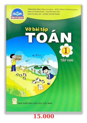Vở bài tập toán 1 tập 2 - Chân trời sáng tạo