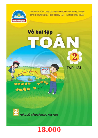 Vở bài tập toán 2 tập 2 - Chân trời sáng tạo