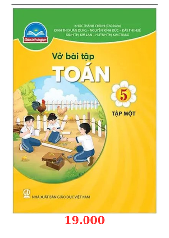 Vở bài tập toán 5 tập 1 - Chân trời sáng tạo
