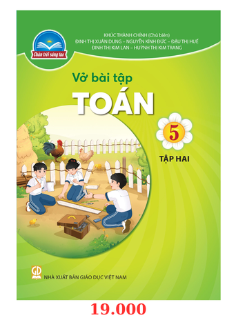 Vở bài tập toán 5 tập 2 - Chân trời sáng tạo