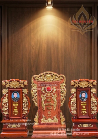 Bài vị hoa sen (mẫu mới)