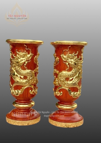 Ống Cắm Hương (chạm Rồng)