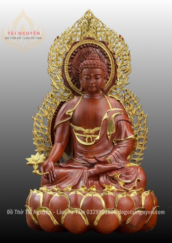 Thất Phật Dược Sư (gỗ gõ đỏ)
