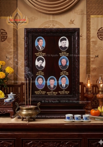 Bài vị TRIỆN chung cho cộng đồng gia tiên
