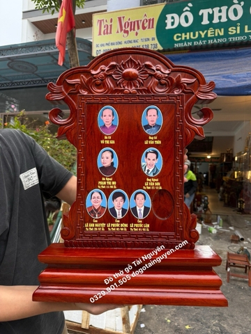 Bài vị thờ chung gia tiên