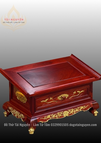 Kệ tụng kinh (gỗ hương ta)