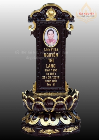Bài vị hoa sen
