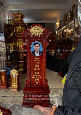 Bài vị gỗ trắc