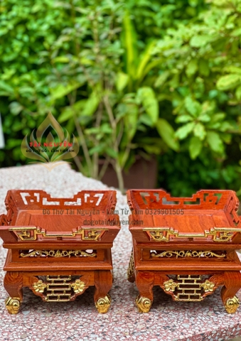 Khay Đựng Ngũ Quả (Gỗ Hương)