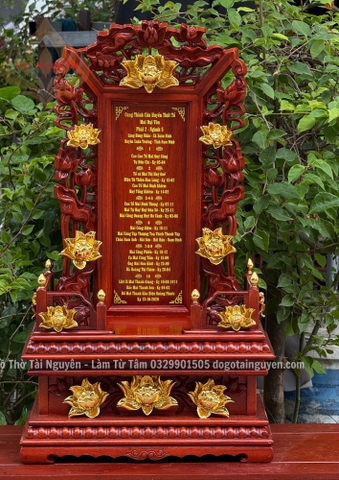 Bài vị thờ nhiều thế hệ