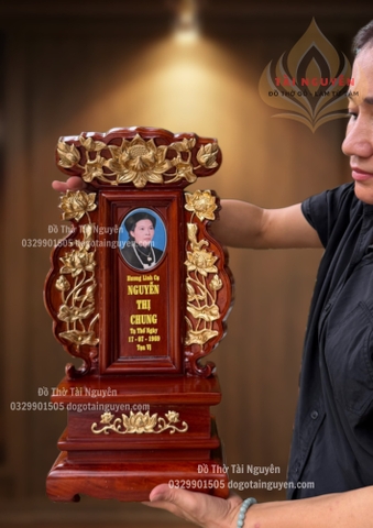 Bài vị hoa sen (mẫu mới)