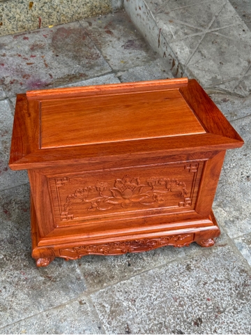 Kệ tung kinh mặt trơn (gỗ hương đá)