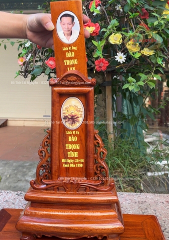 Bài vị hộp thờ chung nhiều gia tiên