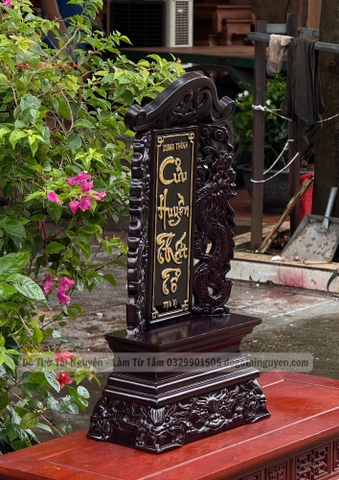 Bài vị Cửu Huyền Thất Tổ (song long)