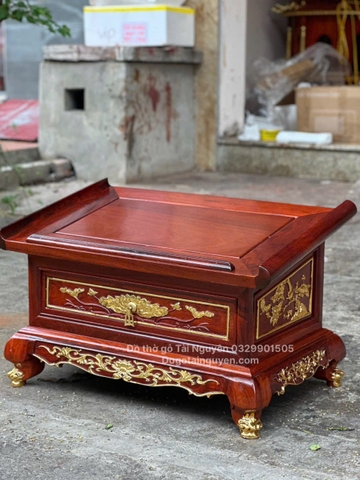 Kệ tụng kinh gỗ gụ