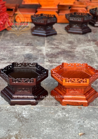Khay Đựng Ngũ Quả (gỗ Hương)