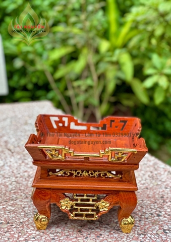 Khay Đựng Ngũ Quả (Gỗ Hương)