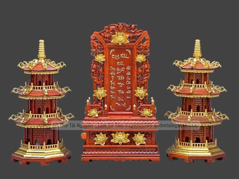 Đèn Tháp 3 Tầng (Tháp Bát Giác)