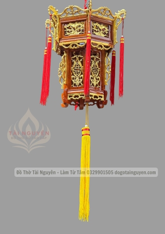 Đèn Treo Gỗ Hương