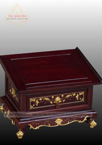 Kệ tụng kinh (gỗ hương ta, gụ)