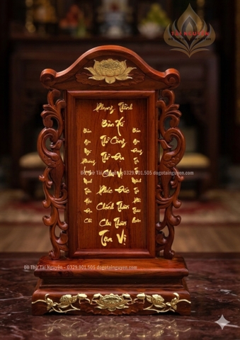 Bài vị thờ thổ công thổ địa