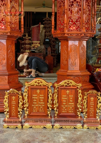 Bài vị song phụng