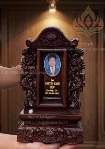 Bài vị song long mini