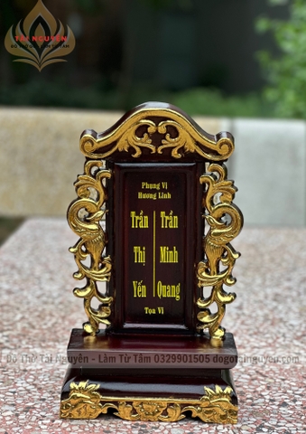 BÀI VỊ SONG PHỤNG (cao 30cm)