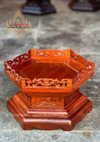 Khay Đựng Ngũ Quả (gỗ Hương)