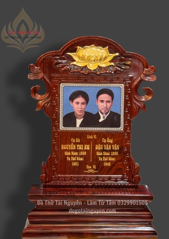 Bài vị gỗ trắc