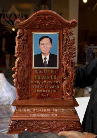 Bài vị song long ( ảnh to)