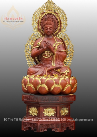 Thất Phật Dược Sư (gỗ gõ đỏ)