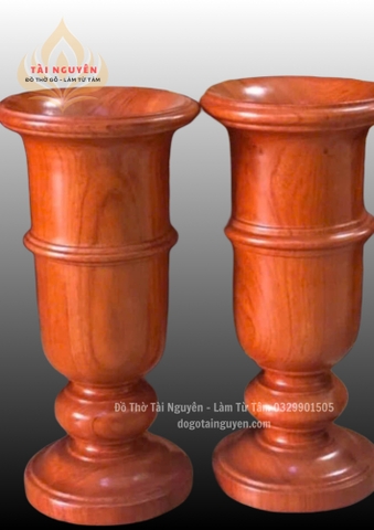 Ống Cắm Hương (Gỗ Hương Đá)