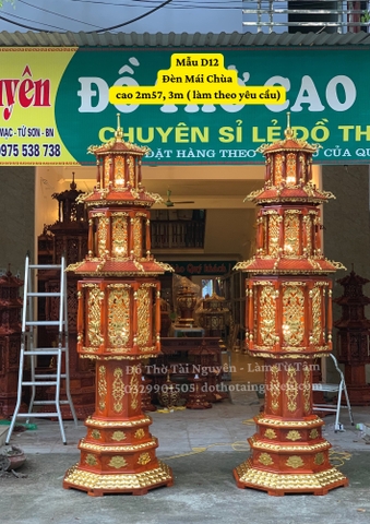 Đèn Mái Chùa (Loại Lớn)