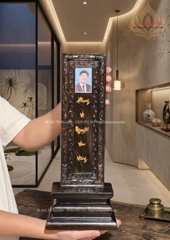 Bài vị TRIỆN ( Gỗ mun)