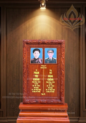 Bài vị Triện Đôi