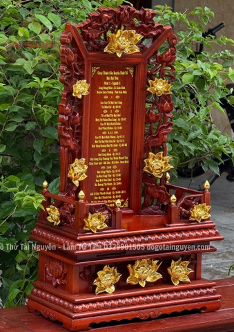 Bài vị thờ nhiều thế hệ