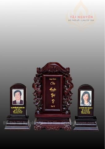 Bộ bài vị mini cho ban thờ chung cư