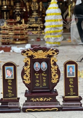 Bài vị rồng hoá (2 ảnh)