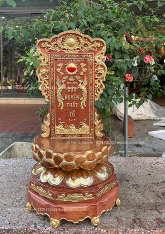Bài vị thờ Cửu Huyền Thất Tổ