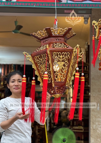 Đèn Treo Quả Trám (Tua Vải)