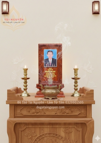 Bài vị chiện ( ảnh sứ 11x17)