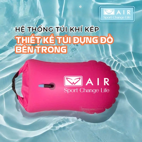 Phao bơi biển, open water có khoang chứa đồ lớn