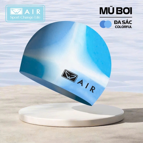 Mũ bơi silicon Mix màu