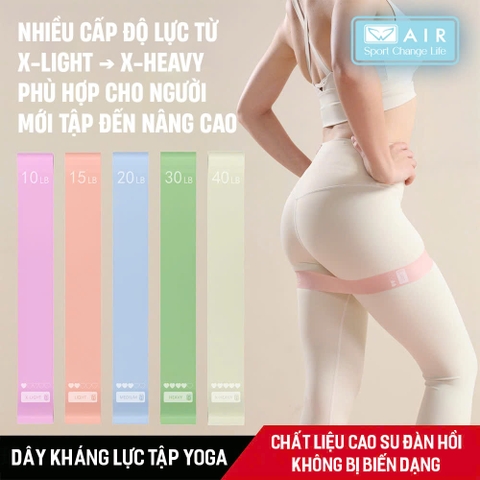 Dây kháng lực đùi mini band AIR SPORT