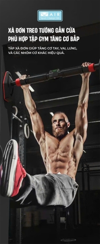 Thanh xà đơn gắn tường